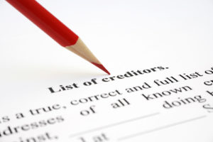 List of Creditors for Asset Protection Planning