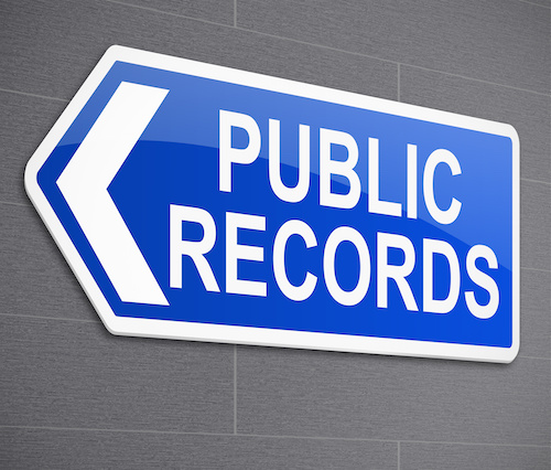 Public Records Sign Informal Probate