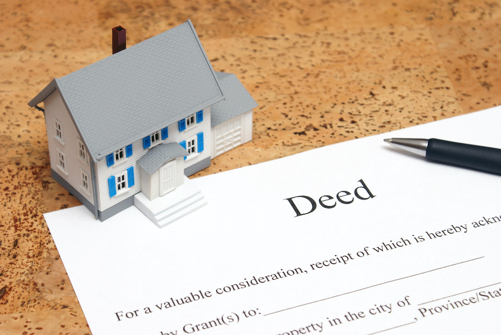 deed a house probate