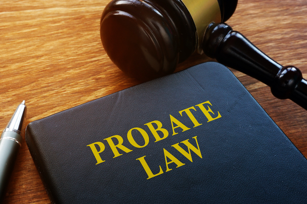 Probate Process Lawbook Gavel