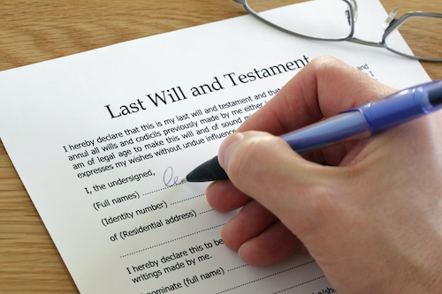 Last Will & Testament Pen
