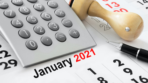 Calendar and Calculator 2021