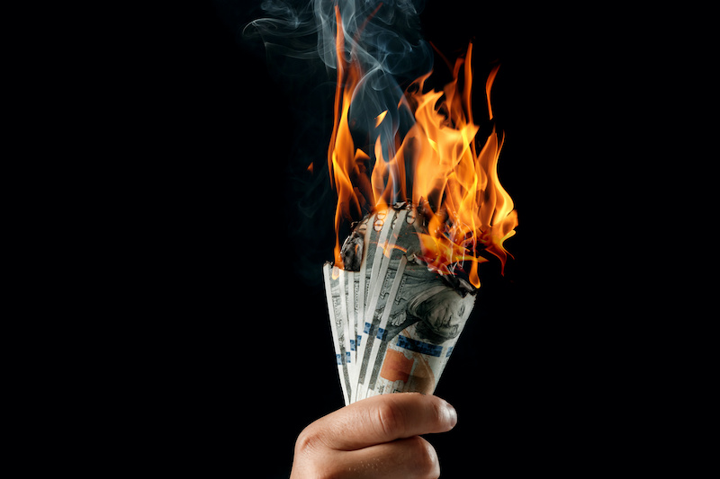 Burn money unmarried partners