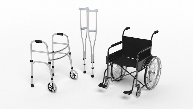 Used medical equipment walker couches and wheelchair