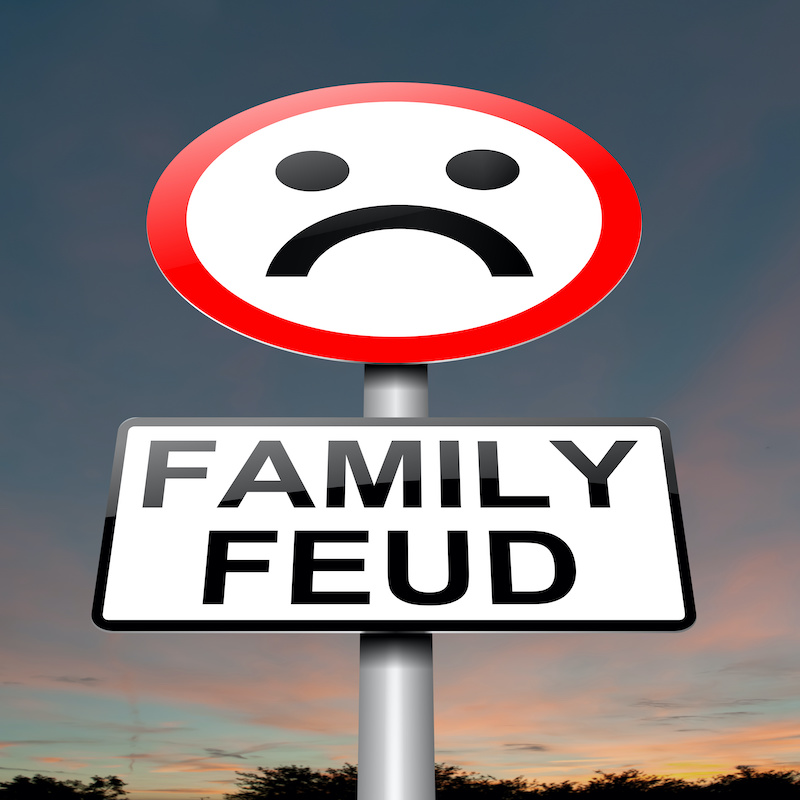 Family feud digital assets