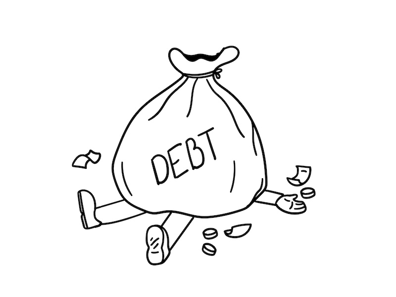 assets Y debts after death