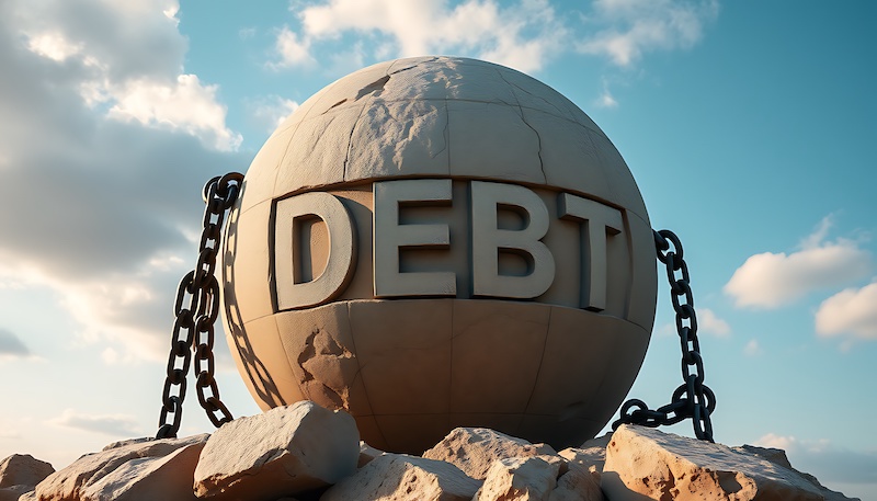 crushing debts after death