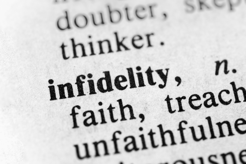 infidelity dower rights