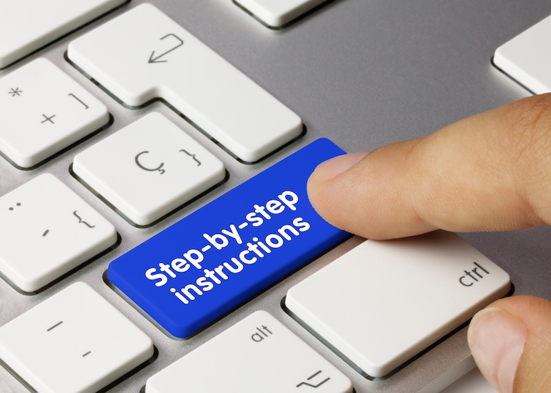 step-by-step inheritance instructions