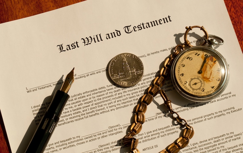 Last will & testament military estate planning