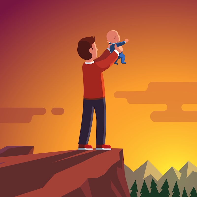 leaving assets to minor children