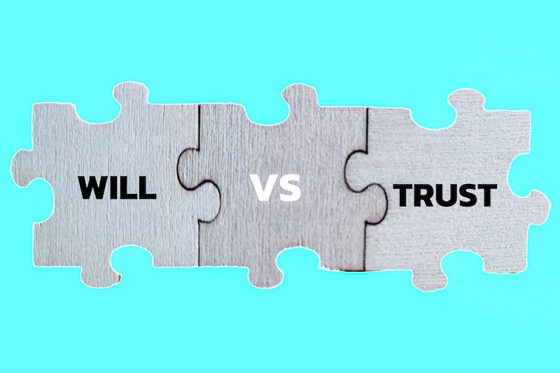 will vs trust new parent estates