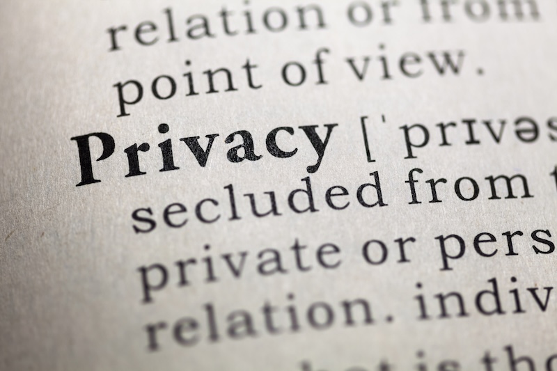 Dictionary definition of the word privacy estate planning mandate