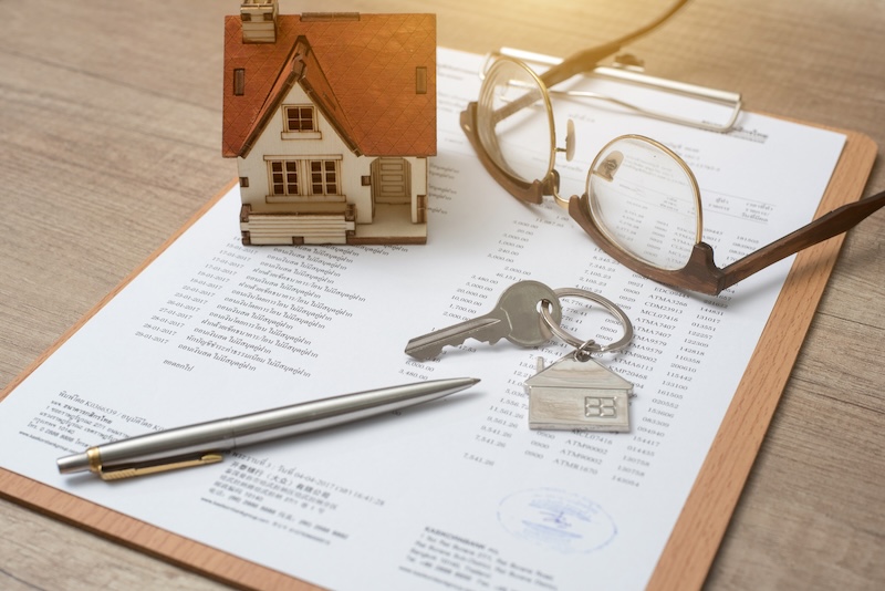 Sign for your house new home purchase
