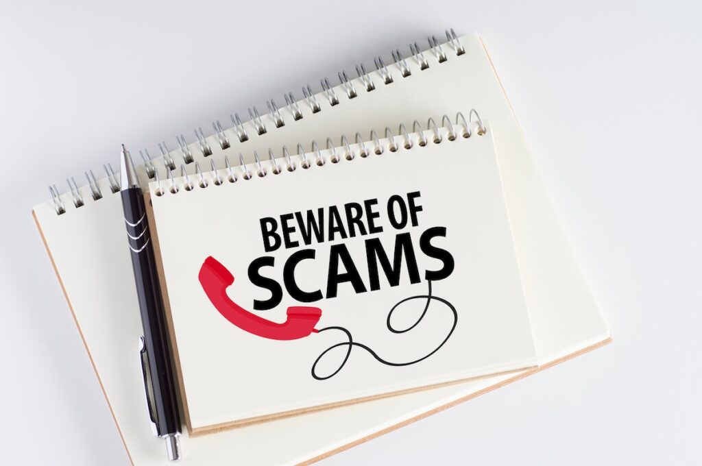 Beware Of Scams
