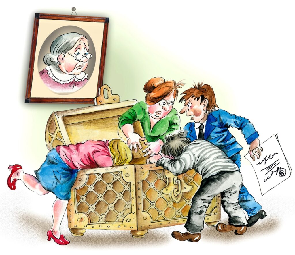 Heir refusing will